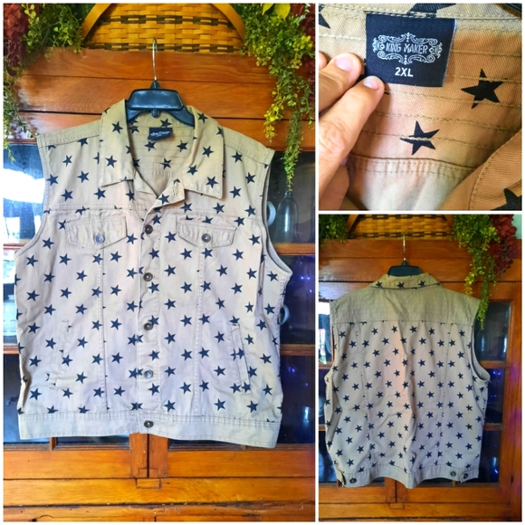 Womens denim 2x vest New - Picture 1 of 3